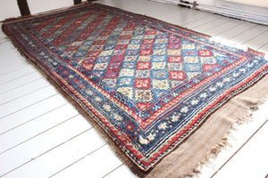 A Handsome Early 20thC Quchan Kurdish Rug, 259cm x 109cm