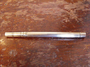 A 19thC Gilt Metal Combination Dip Pen & Protracting Pencil by S.Mordan & Co, London