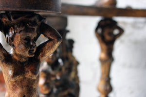 A Fine Early 19thC Italian Giltwood Corner Armchair c.1820