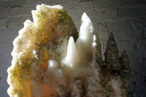 A Fabulous Large Mineral Stalagmite Specimen of Chinese Origin