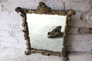 A Sublime Mid 19thC Rococo Revival Gilt & Gesso Framed Wall Mirror