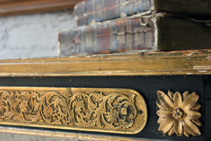 A Good Regency Period Gilt & Ebonised Hall Table