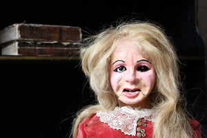 A Scarce Early 20thC Cased Ventriloquist’s Dummy Attributed to Herbert Brighton