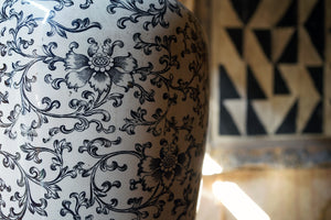 A Large Aesthetic Movement Minton Pottery Vase c.1870-85