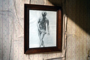 A c.1900 Continental School Pencil Study of a Nude Lady