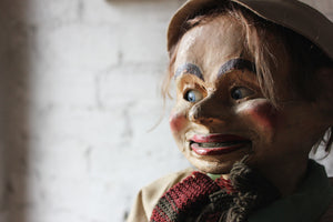A Rare & Rather Unusual c.1910 Ventriloquist’s Dummy Possibly by Alfred LeMare