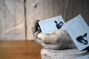 A Late 19thC Life-Size Plaster Cast of a Human Hand