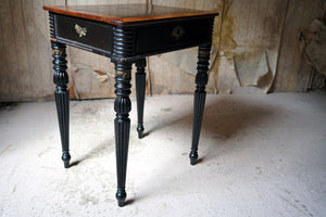 A Fine Late Regency Period Rosewood & Ebonised Side Table c.1825-35