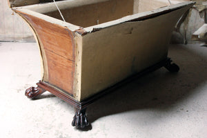 A Mahogany Regency Period Sarcophagus Ottoman c.1810-15