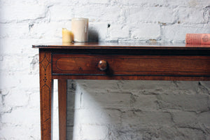 An Elegant Late 19thC Regency Style Mahogany Side Table c.1890