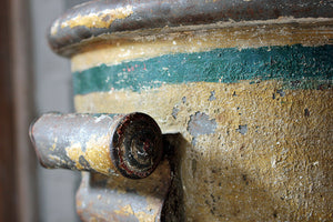 A Very Attractive Regency Period Painted Toleware Foot Bath c.1810-20