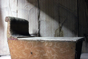 An Unusual 19thC Sarcophagus Ottoman c.1840-60