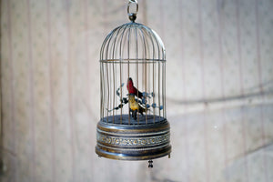 An Early 20thC German Singing Bird Cage Automaton c.1930