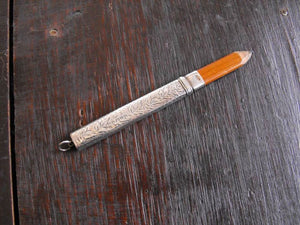 A Sterling Silver Pencil By Villiers & Jackson