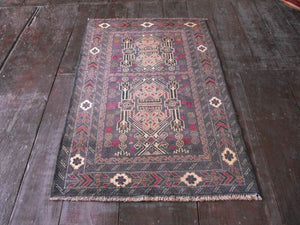 Herat Belouche Rug : 129cm x 80cm