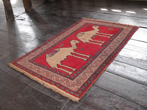 Herat Belouche Rug: 124cm x 81cm