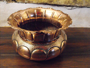 A Copper Fern Pot Designed by Christopher Dresser for Benham & Froud