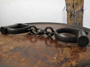Classic Victorian Darby Chain Handcuffs