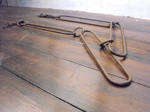 An Exceptional Early 19th Century Forged Wrought Iron Body Chain