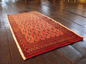 Torkaman Rug: 61cm x 134cm