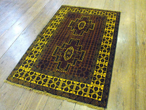 A Pretty Herat Belouche Rug: 139cm x 87cm
