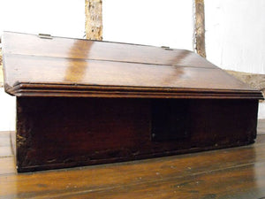 An 18thC Country Oak Bible/Deeds Box