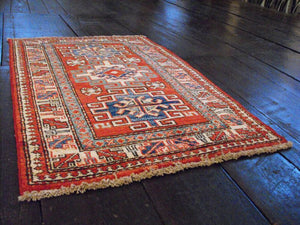 Supreme Kazak Rug: 88cm x 60cm