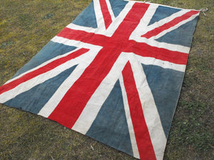 A Superb British Vintage Printed Union Jack Flag