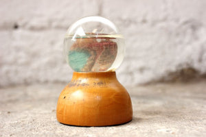 A Rare Early 20thC Glass Domed Snow Globe
