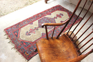 A Handsome c.1930s Hamadan Rug; 183cm x 97cm