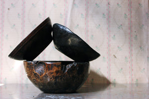 A Group of Three 19thC Treen Bowls