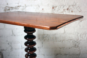 An Attractive Mahogany Bobbin Turned Tilt-Top Tripod Table c.1890