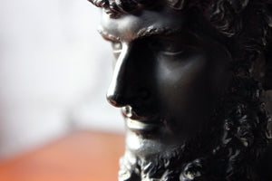 A Good Late 19thC Bronze Portrait Bust of Lucius Verus