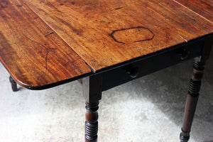 A Handsome William IV Oak & Mahogany Pembroke Table c.1835