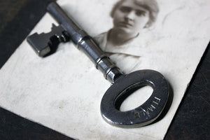 A Rare Steel Key for The Women's Wing of The Cumberland and Westmorland Lunatic Asylum